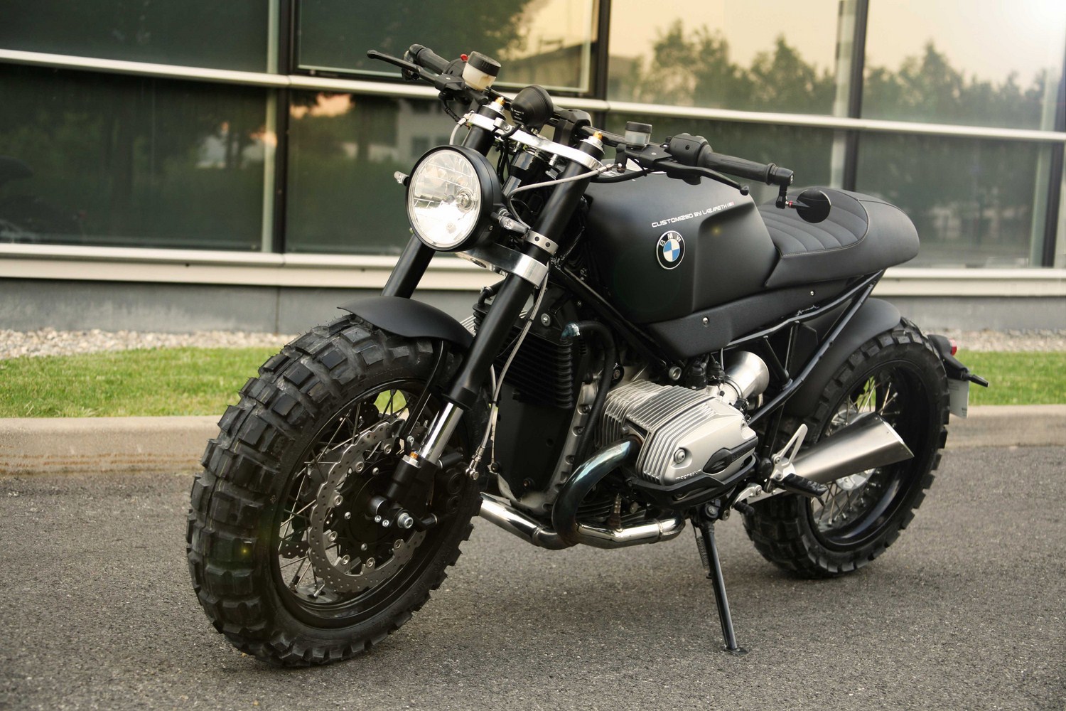 Bmw R1200R Độ Scrambler